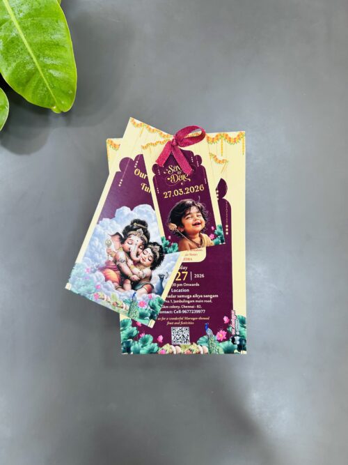 Vinayagar & Murugar Theme (Twins)